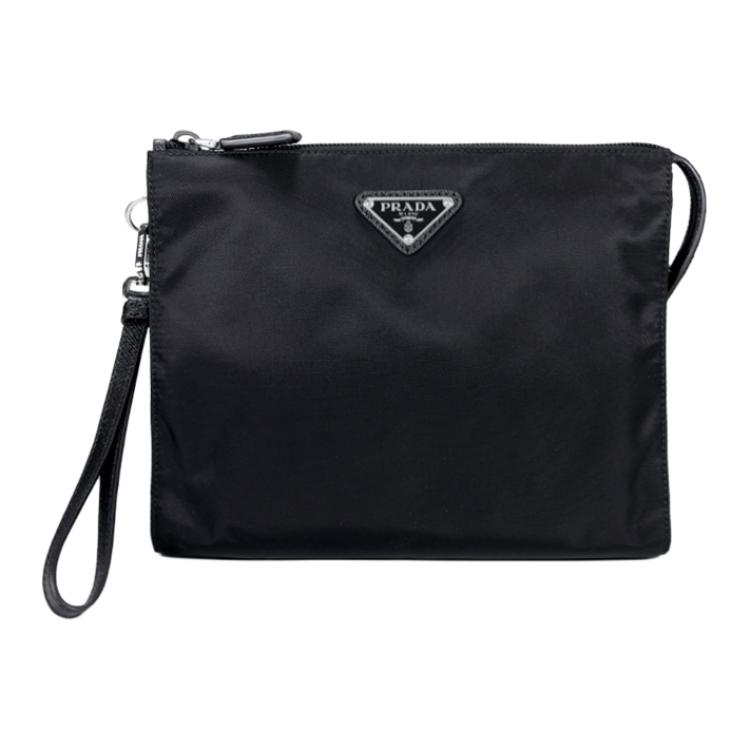 Prada Re-Nylon Kosmetiktasche Herren Taschen Schwarz 2NE7892DMH-F0002