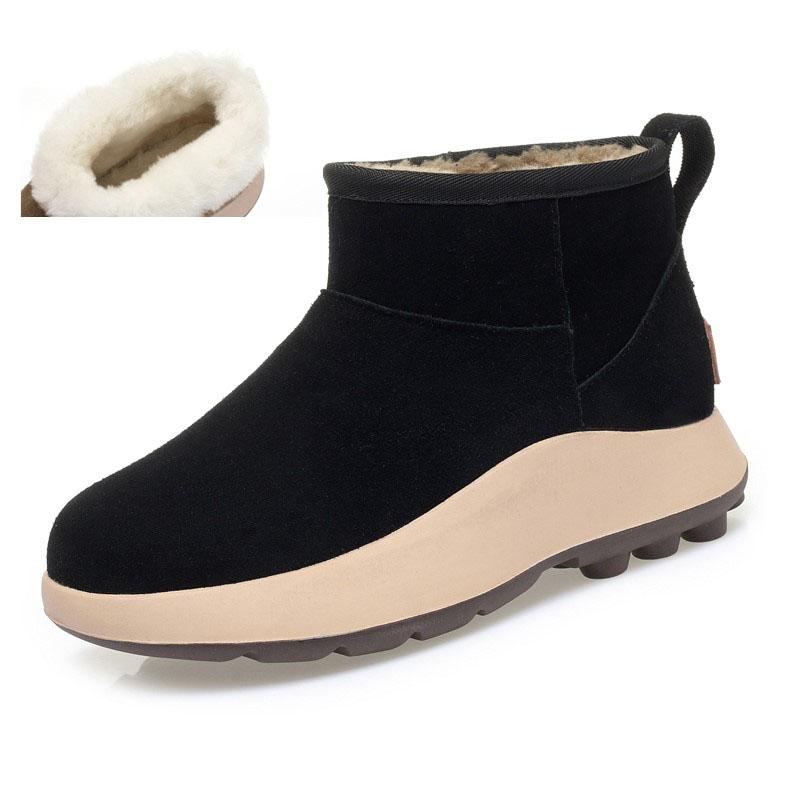 

Зимние сапоги женские из овчины с меховой отделкой из толстой шерсти теплые зимние сапоги женские из натуральной кожи нескользящие женские сапоги 39