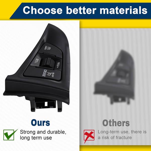 

22825473: Compatible with 10-17 Chevrolet GMC Steering Wheel Control Switches None