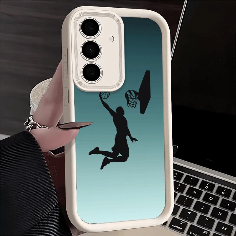 Phone Case for Samsung Galaxy S26 S25 Ultra S24 FE Basketball Sports Aesthetics Shell S23 Plus S22 + S21 S20 5G Soft Silicone Fu