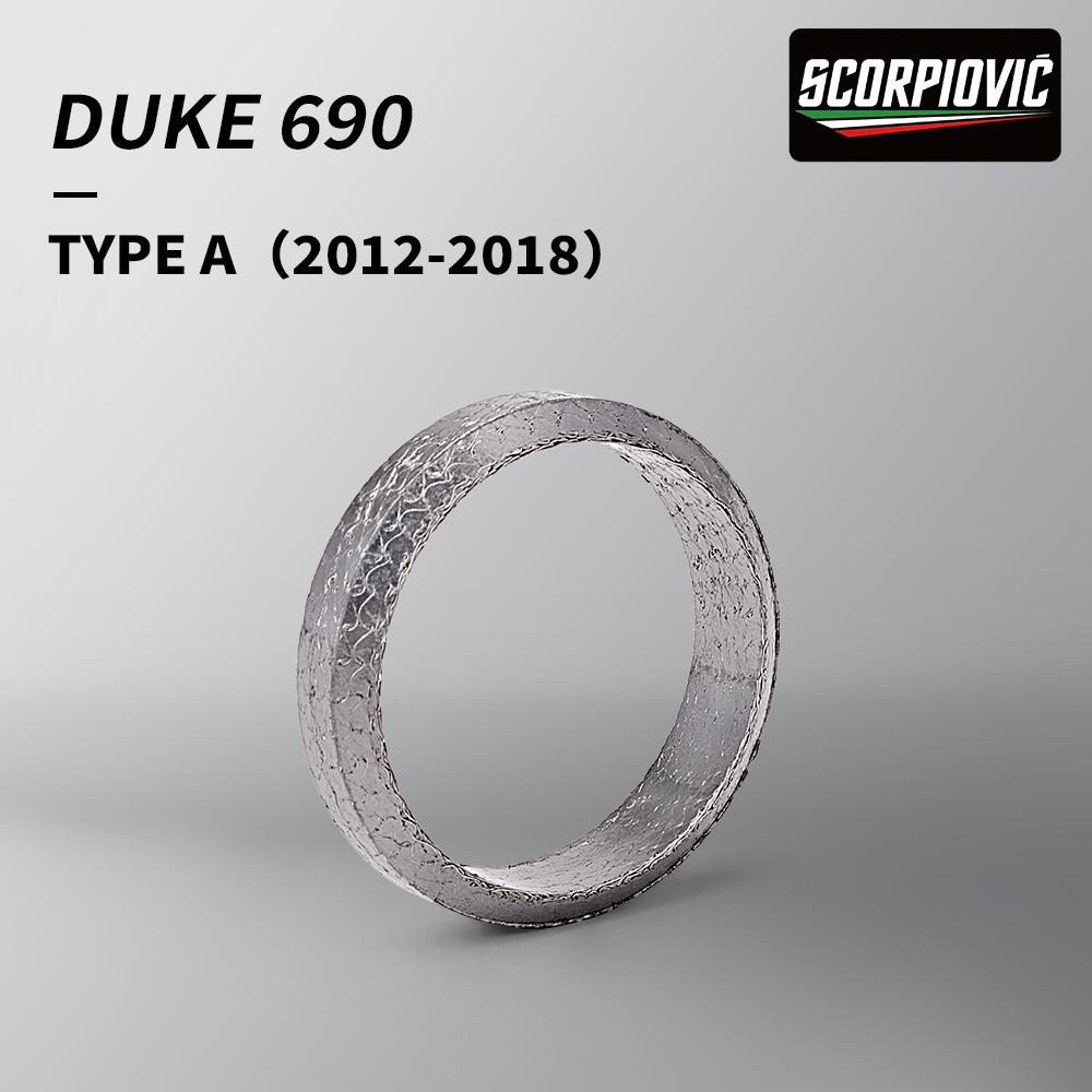 Motorcycle Exhaust Pipe For DUKE KTM 690 790 890 Adventur R Rally Link Pipe Gasket Original duke690 12-18