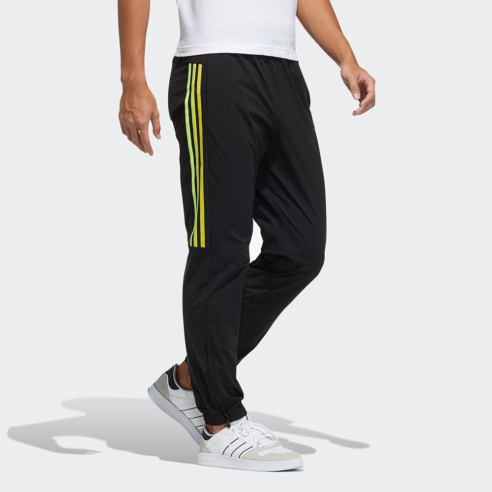 Adidas Neo Casual Side Stripe Sports Pants Men Bottoms Black GP5676