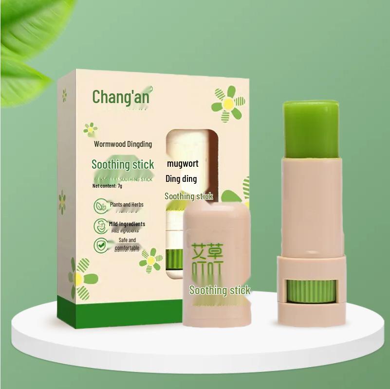 Mugwort & Purple Gromwell Cooling Balm for Kids - Anti-Bite Formula with Essential Oils