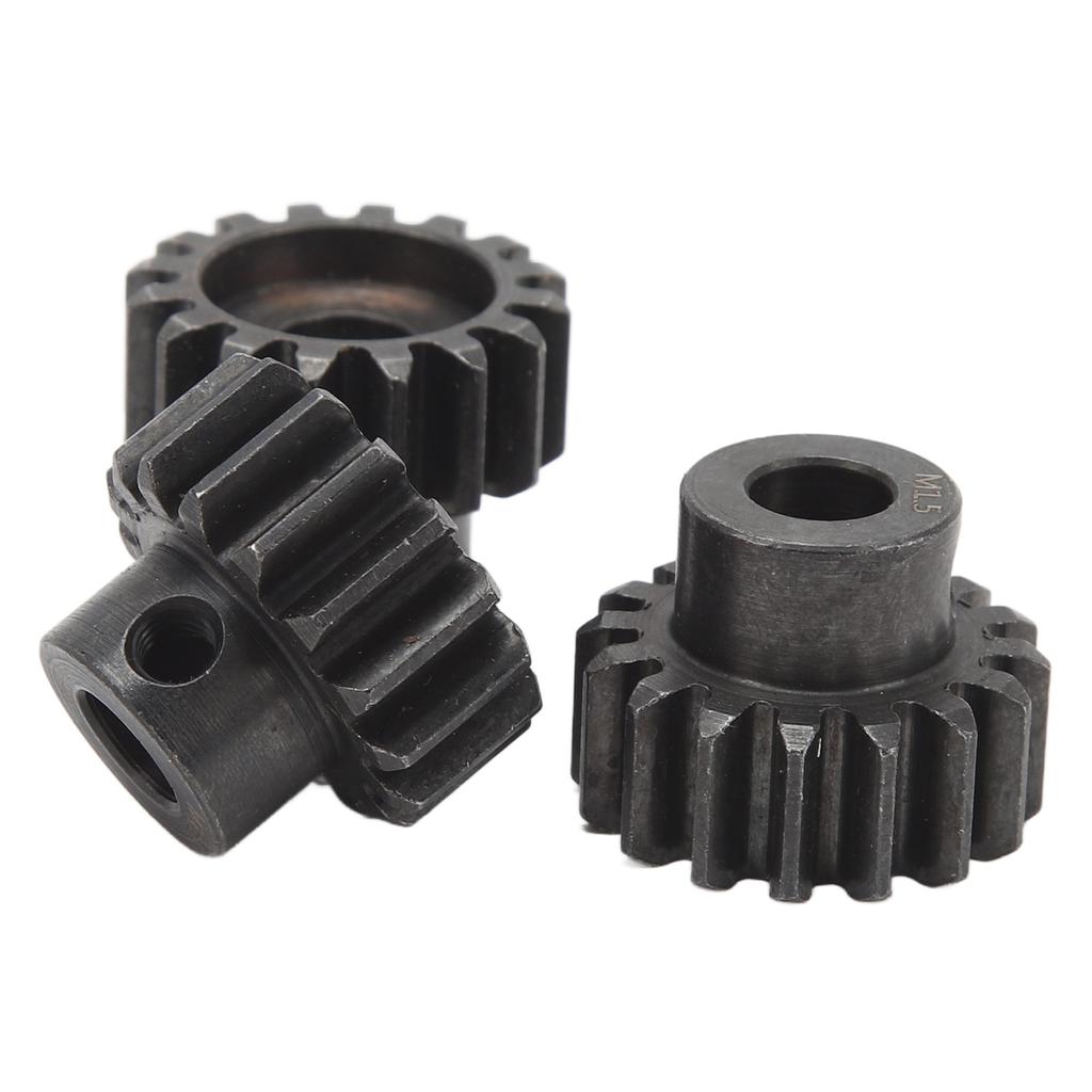 3pcs RC Car Gear Set 8mm Inner Hole Steel Car Motor Gear for 1 5 1 8 1 10 Model Car