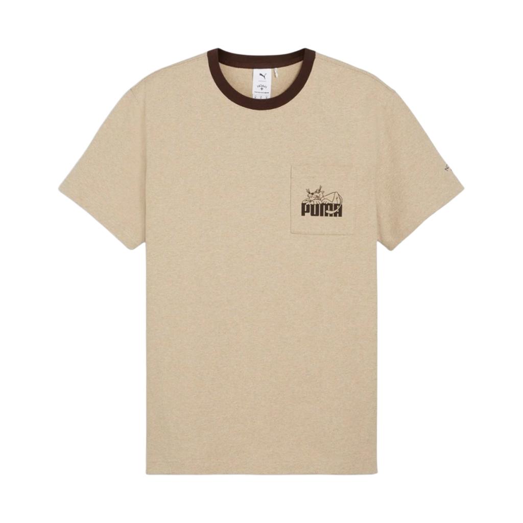 Puma x Noah Pocket Tee Brown Men Tops 623866-90