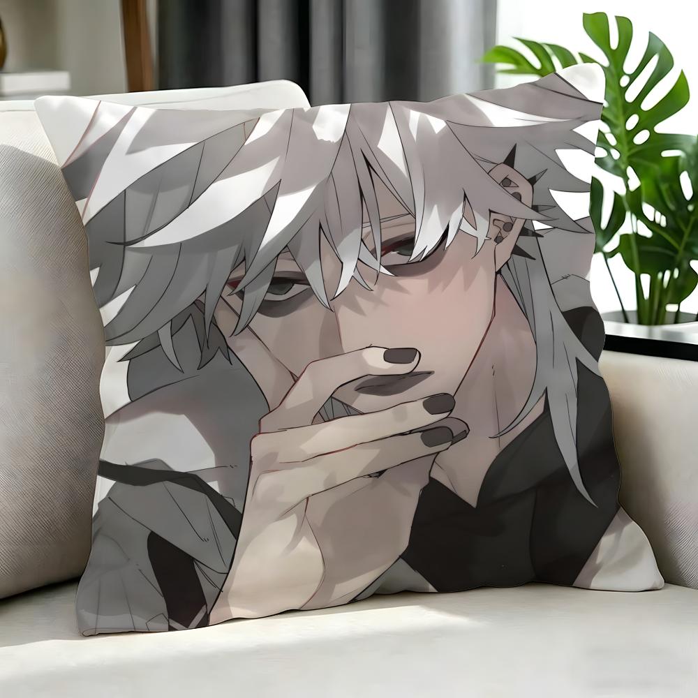 Anime Ranger Reject Cushion Cover Cushion Cover Set 4Pcs 50X50 45X45 40X40 Pillowcase Decorative Sofa Home Decor