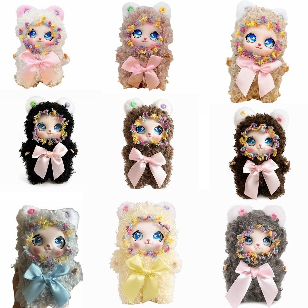 Hanging Ornaments Plush Doll Pendant Fluffy Bag Charm Creative Bear Keychain  Gifts