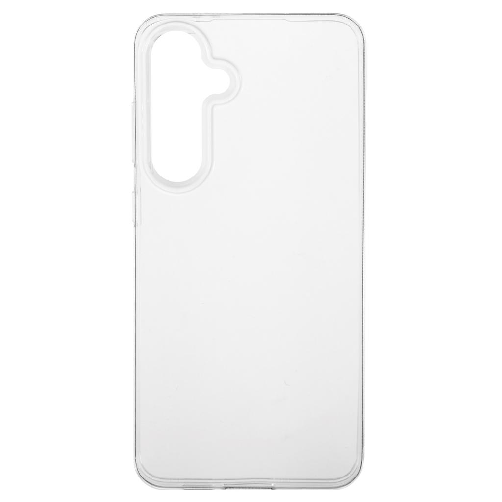 For Samsung Galaxy S24 FE Clear Case Large Lens Cutout Ultra Thin TPU Back Phone Cover