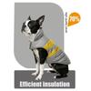 Dog  Waterproof  Jacket Warm Fleece Touch Fastener Lined  Fastening Type Pet Jacket for Small Medium Large Dogs
