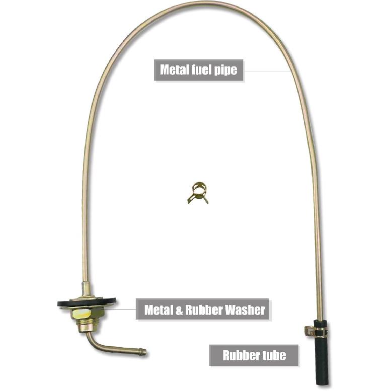 Heater Fuel Tank Standpipe 650Mm X 5Mm Fits For Webasto And Water Heaters Replacement 1320399A 35320A