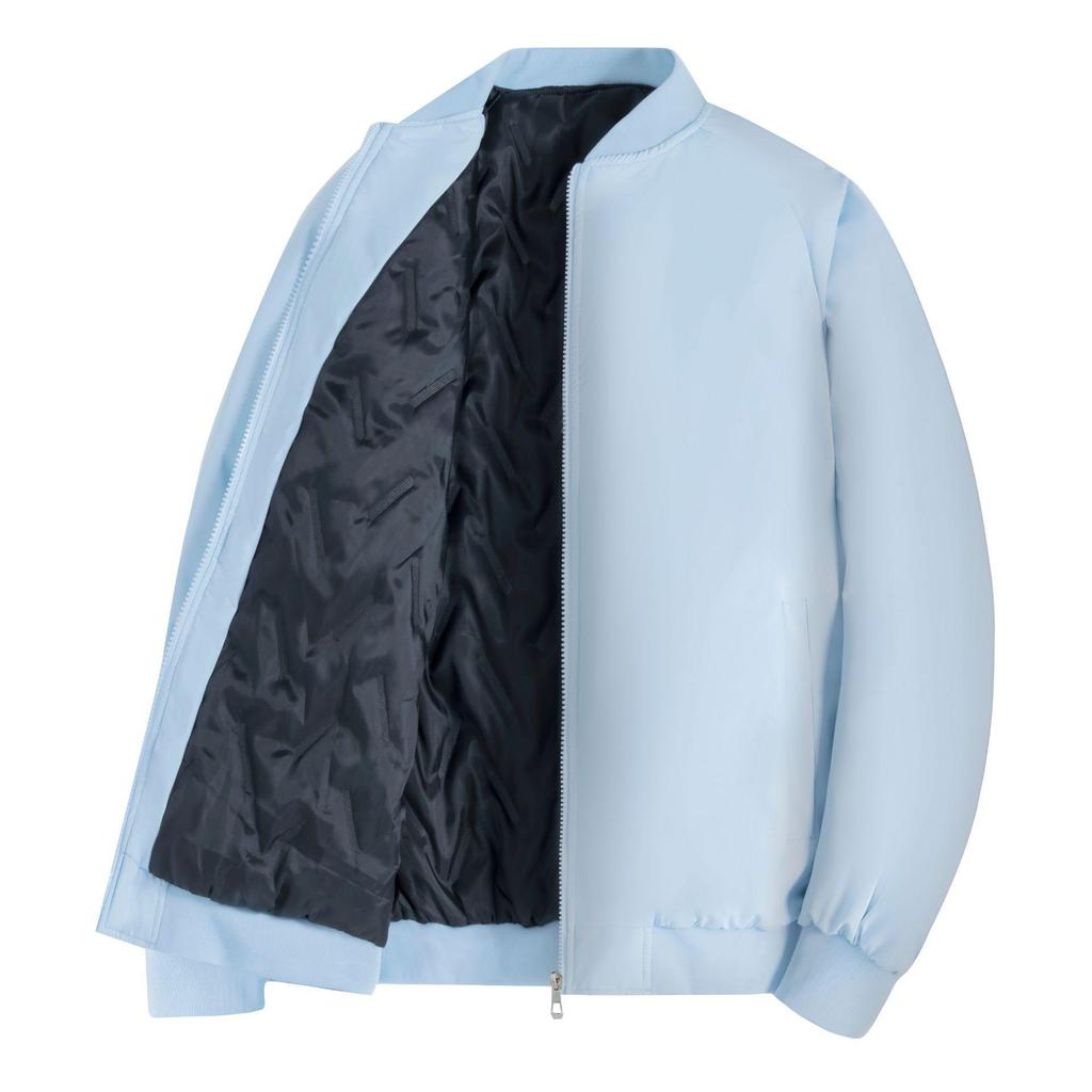 Vielseitige Baumwolljacke mit Baseballkragen für Herren - Gepolstert, warm und bequem für Herbst und Winter