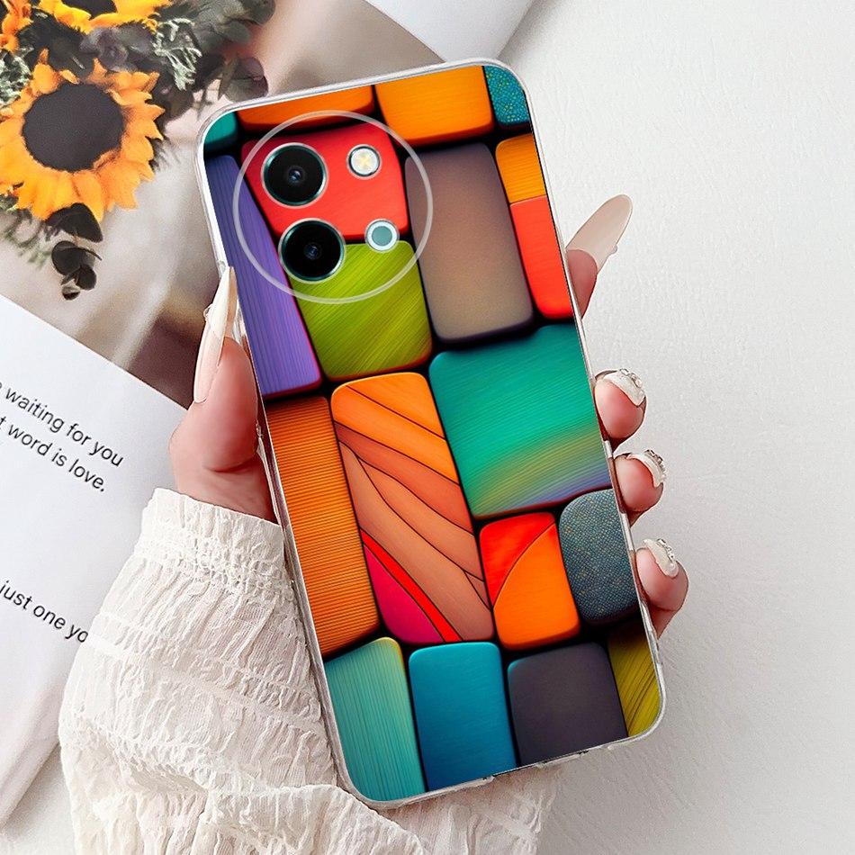 For Vivo Y38 Y58 2025 New Cool Dragon Tiger Painted Phone Case For Vivo Y38 Y58 5G Soft Silicone TPU Cases