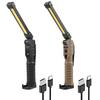 400 Lumen COB XPE LED Arbeitsleuchte Typ-C USB Wiederaufladbare Inspektionslampe mit Ladekapazitätsanzeige für den Außenbereich Auto Reparatur