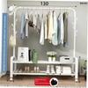 Hanging Clothes Rack One-pole Hanger Bedroom Simple Drying