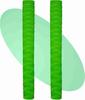 @ Green Soft Replacement Rubber Cricket Bat Handle Grip 2 Pcs 114Gm