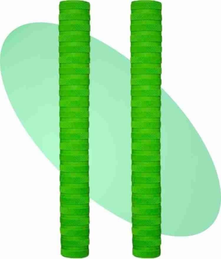 @ Green Soft Replacement Rubber Cricket Bat Handle Grip 2 Pcs 114Gm