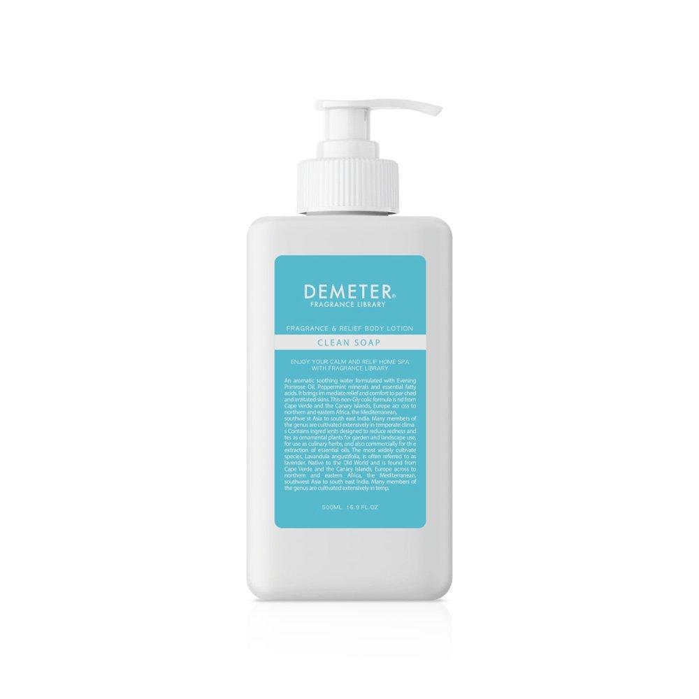 

Demeter Relief Body Lotion Clean Soap 500ml