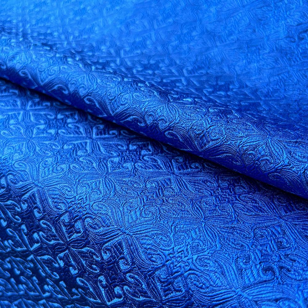 Damask Silk Satin Brocade Jacquard Fabric Vintage Floral Vein For Sewing Coat Curtain Tablecloth Sofa Cushion And Skirt Clothing