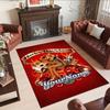 Harley-davidson Motorcycles Customize Your Name Floor Mat Perfect for Outdoor Dining Room Entryway Kitchen Antislip Carpet Anime Office Decor