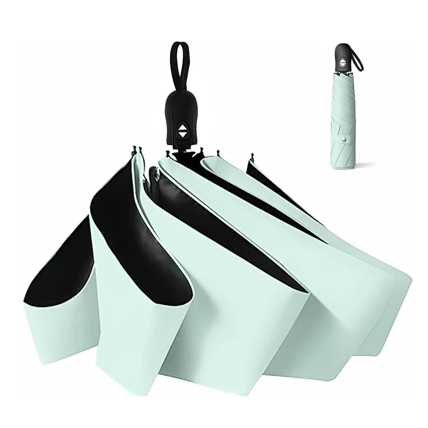 

Folding Sun and UV Light Heat Automatic Folding UV Includes Storage Perfect for and Outdoor Unisex for and Adults Parasol, Rain, Protection, 100%