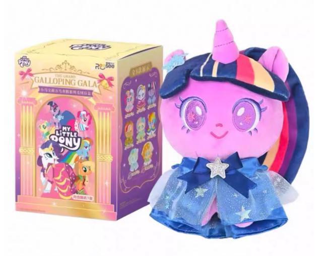 Hot Genuine My Little Pony The Grand Galloping Gala Series Plush Dolls Blind Box Trendy Surprise Stuffed Pendents Surprise Gift
