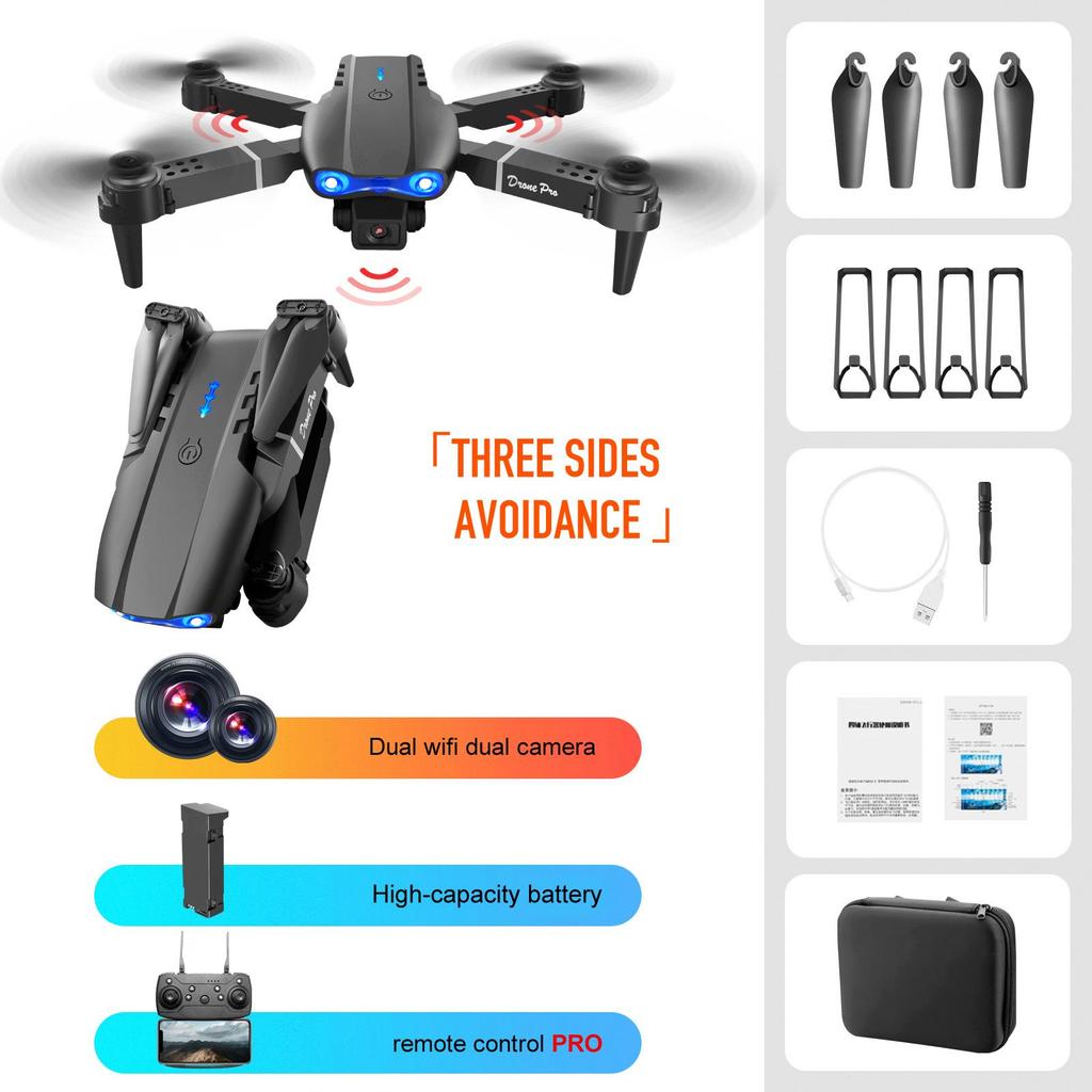 E99 Pro/K3 Drone with Camera - Remote Control Aircraft Gift