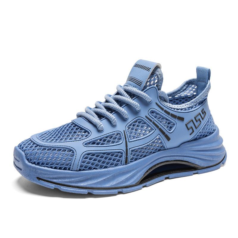 

Mesh men s shoes new summer breathable thin mesh shoes outdoor hollow casual sports shoes large size running shoes 45