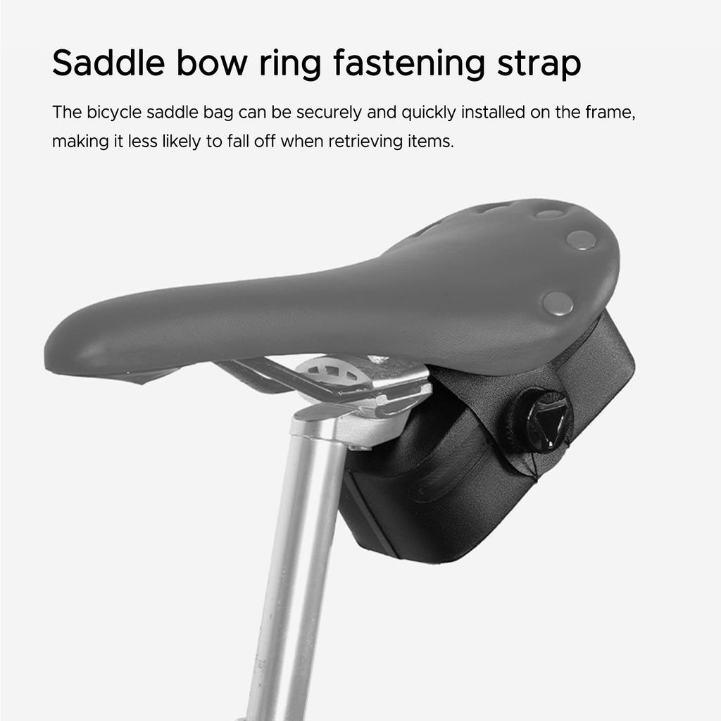 Lightweight Bicycle Saddle Bag Outdoor Cycling Waterproof Bicycle Tail Bag Mountain Bike Rear Seat Bag