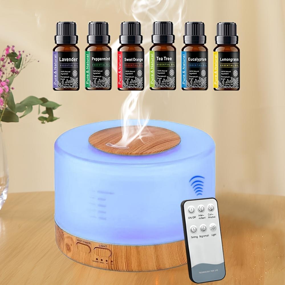

Diffuser For Home Aromatherapy Essential Oil Diffuser Ultrasonic Aromatherapy Cold Fog Humidifier Adjustable Spray Mode 7 C