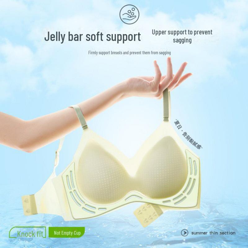 "Starry Sky Gel Support Seamless Bra for Women"