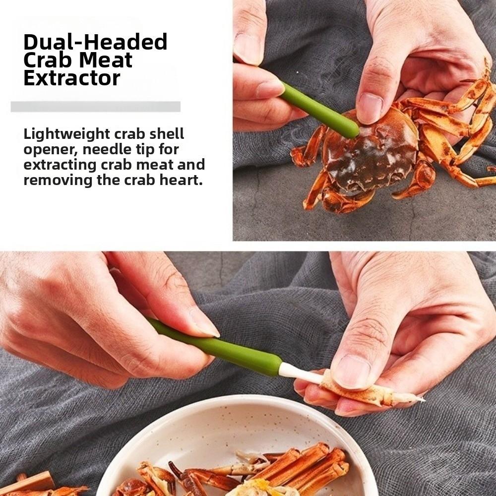 9pcs/set Multifunctional Seafood Tools Set Efficient Plastic Crab Claws Sheller Household Crab Leg Cracker Lobster Shellers