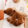 Non-Toxic Kawaii Simulation Animal Brown Bear Polar Bear Plush Doll Cute Furry Bear Plush Toy Home Decor For Children And Children Comfort Gift