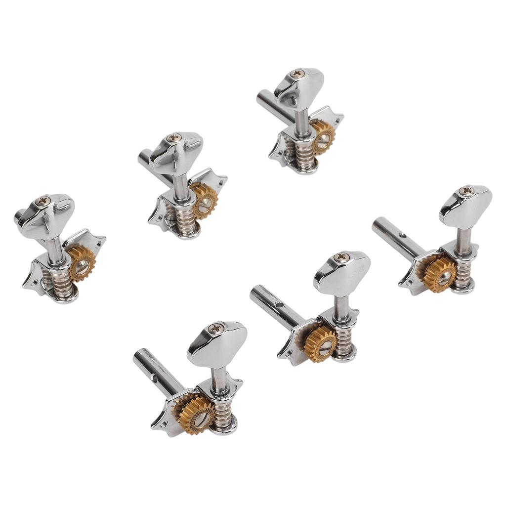 6Pcs Guitar String Tuning Peg Metal Open Tuner Key NaMachine Hd Set Kit for Acoustic Electric