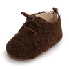 Anti-Slip Toddler Shoes Fluff Material Infant Crib Shoes New Winter Baby Shoes  For Baby Girl