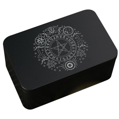 Tarot Card Case Holder, Tarot Card Holder - Card Storage Box, Portable Tarot Card Holder Box for Tarot Cards and Game Cards