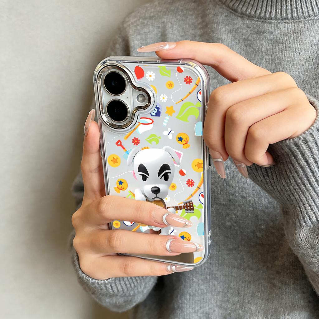 New Animals Crossings Phone Case For iPhone 17 16e 16 15 14 13 12 11 Mini Pro Max X XR XSMAX 8 7 Air Plus Transparent Soft Cover