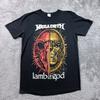 Megadeth Lamb of God Tour Mens L Black Band Tee 2021 Metal Trivium Unisex T-Shirt