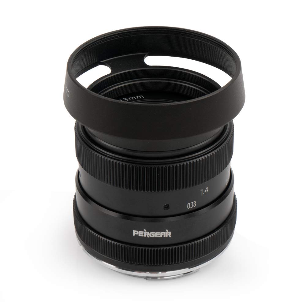 

PERGEAR 50mm Lens Manual Focus Prime Fixed Lens Compatible with XM2 F1.8 X-A1 X-A10 X-A2 X-A3 A-at X-M1 X-T1 X-T3 X-T10 X-T2 X-T20 X-T30 X-Pro1