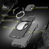 Suitable for iPhone 16 15 14 Plus 13 12 Pro Max 16E 360 Degree Rotating Magnetic Bracket With Camera Protection Phone Case