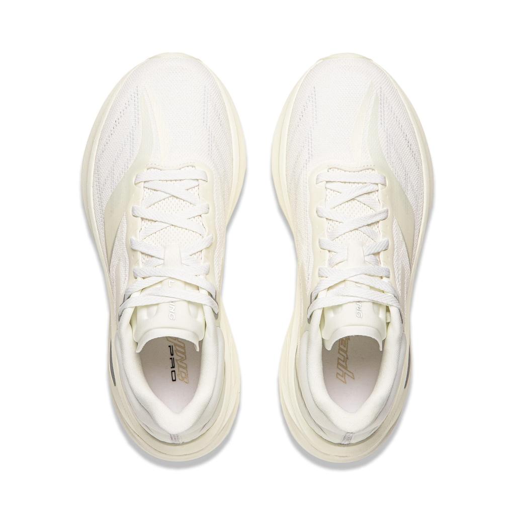 Li Ning Yueying 5pro Cushioning Abrasion Resistant Low Top Casual Running Shoes Women's White ARHW002-13