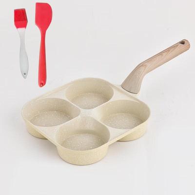 Four-Hole Non-Stick Egg Burger Frying Pan