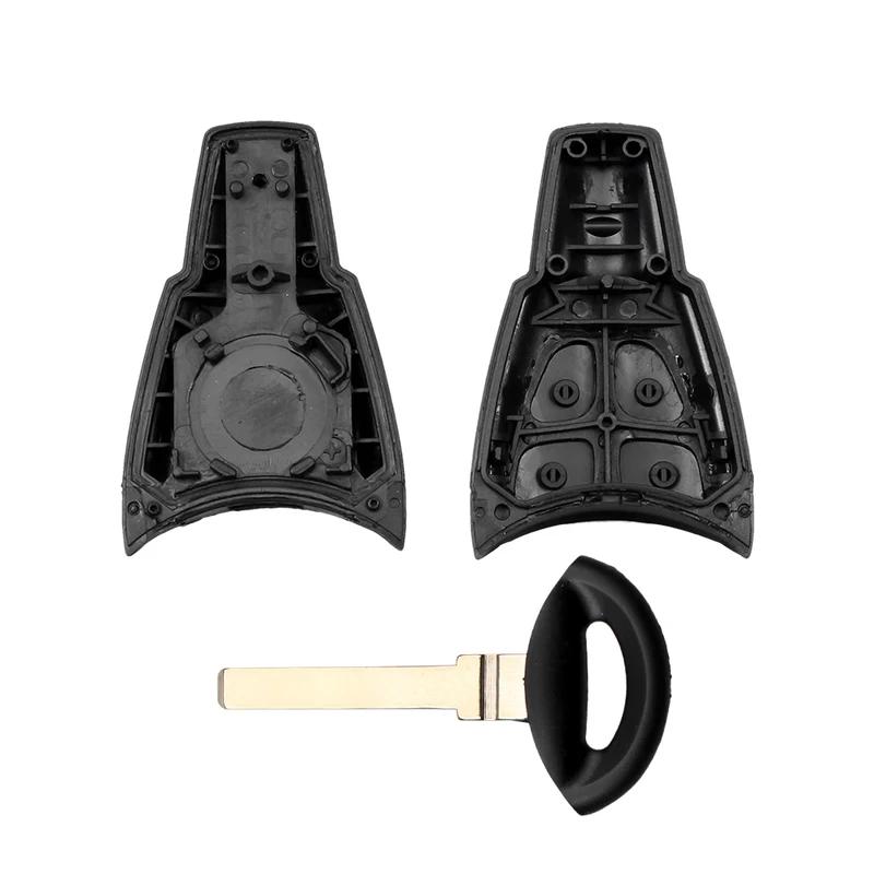 Car Styling Case Smart Key Shell For Saab 93 95 9-3 9-5 Button Keyless Entry 4 Buttons Remote Keys Shell Case