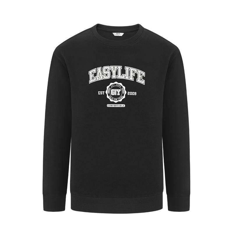 Goldlion Men s Cotton Letter Print Sweatshirt M