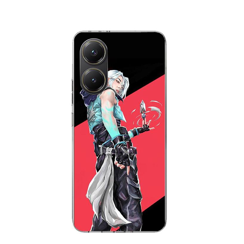 Valorant Jett Case Phone Cover for Xiaomi Poco X3 Nfc X5 X6 X7 X4 Gt F7 Ultra F6 F5 Pro F4 F3 M5S M4 M6 M3 Trend Fundas