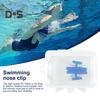 Nasenclip zum Schwimmen, weiche Nasenclips aus Silikon, verhindern das Eindringen von Wasser, Wassersport-Nasenclip mit Aufbewahrungsbox zum Tauchen, Schwimmen