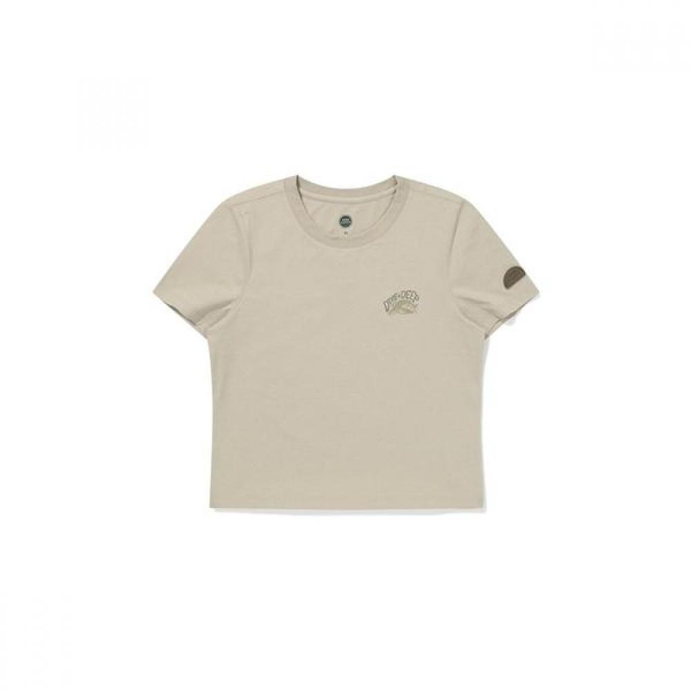 

Bbc Earth Women S Summer Tee Dolphin Polycot BEIGE/80