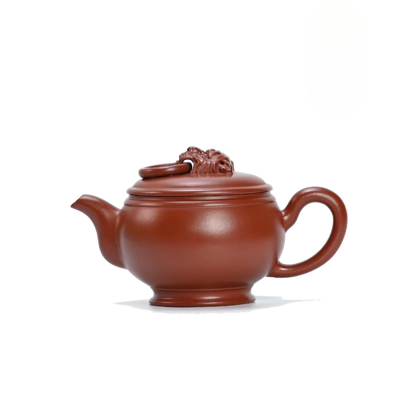 

200ml Ancient Yixing Purple Clay Teapots Handmade Big Caliber Pot Raw Ore Dahongpao Mud Kettle Chinese Zisha Tea Set Ornaments