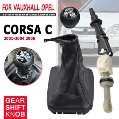 5 Speeds Gear Shifter Knob Stick Head Lever Handle Replacement For Vauxhall Opel Corsa C 2001 2002 2003 2004 2006