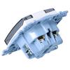 Plug Socket for IP44 Version with Seal - Transparent Flap (module)