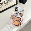Cute Capibala Soft Shell Phone Case for Xiaomi Poco C50 X3 Pro X3 NFC C61 C51